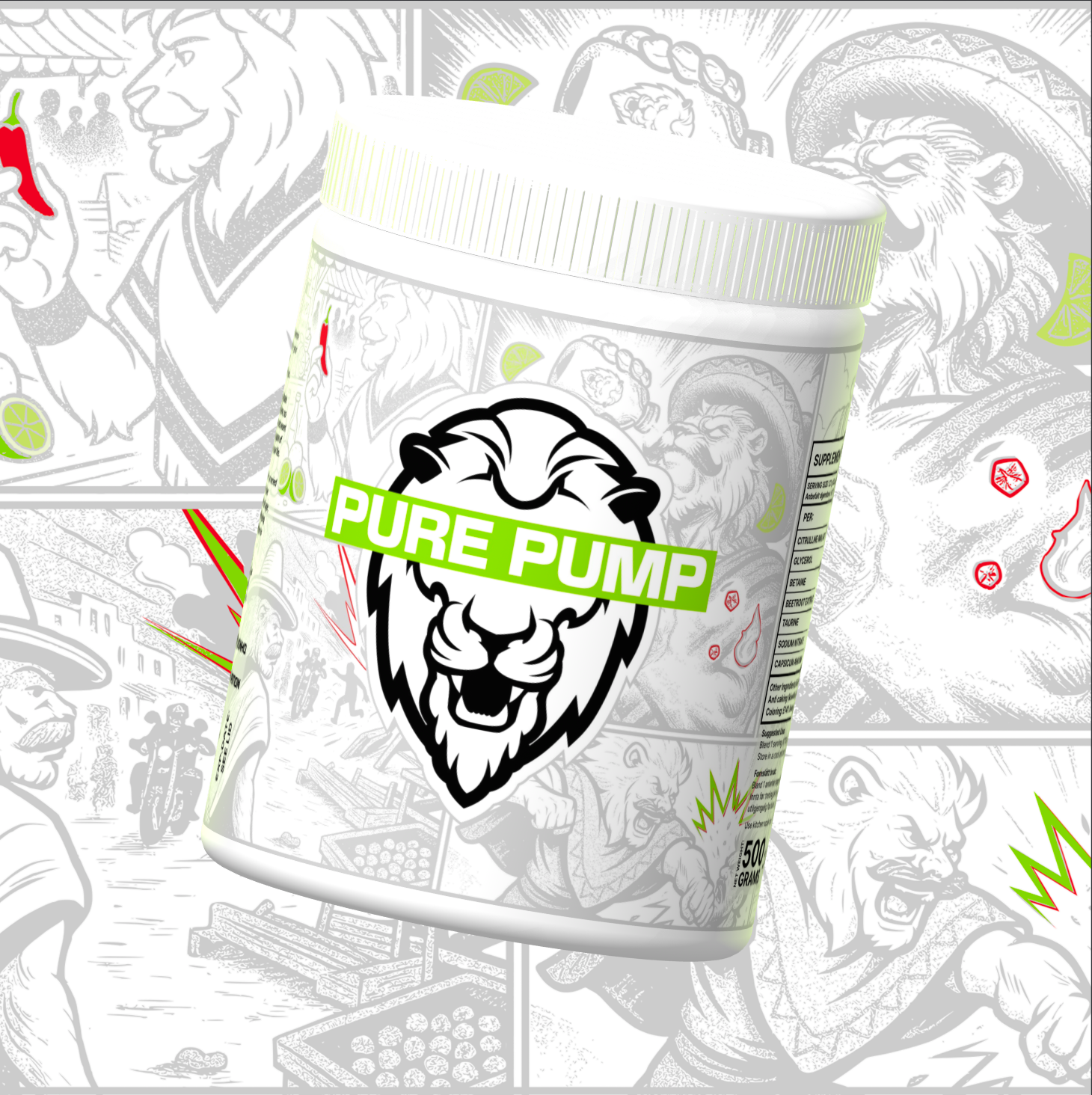 Pure Pump - Stim-Free PWO