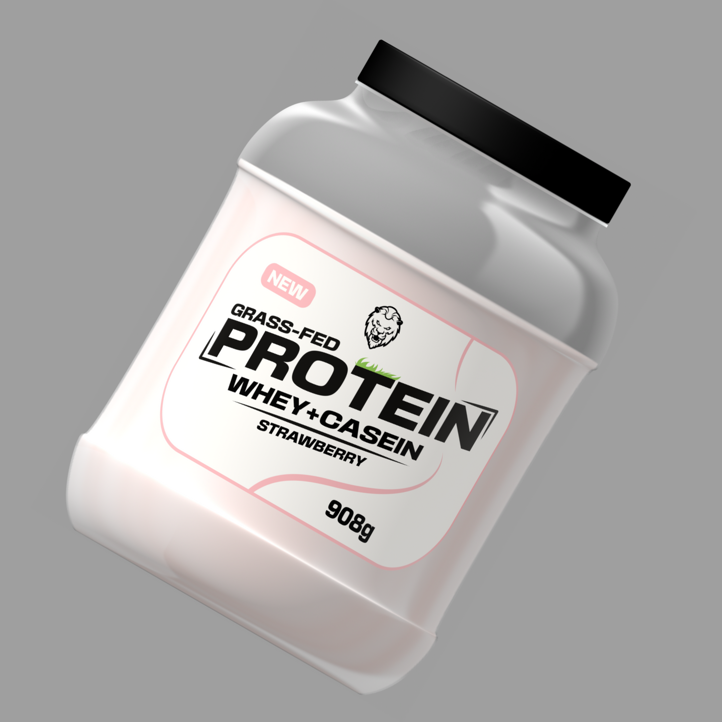 Whey Casein Strawberry Protein