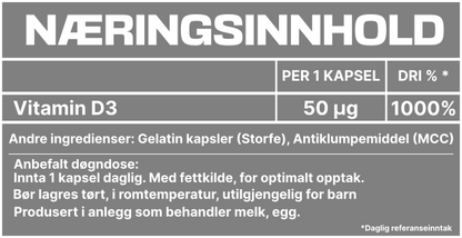 D-VITAMIN 90 KAPSLER