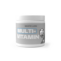 White Lion Multivitamin 90 kapsler, tilskudd i hvit boks