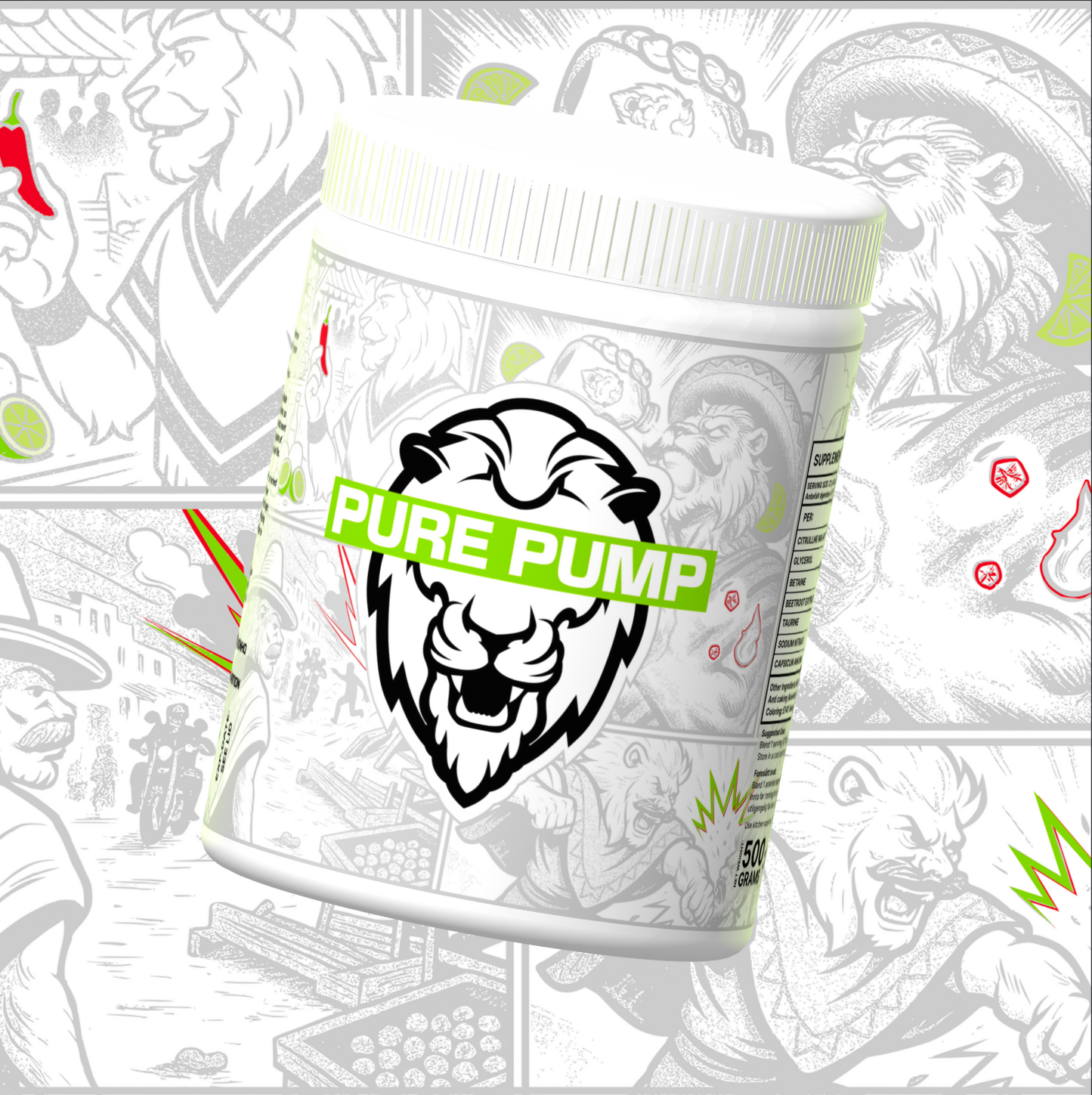 Pure Pump - Stim-Free PWO