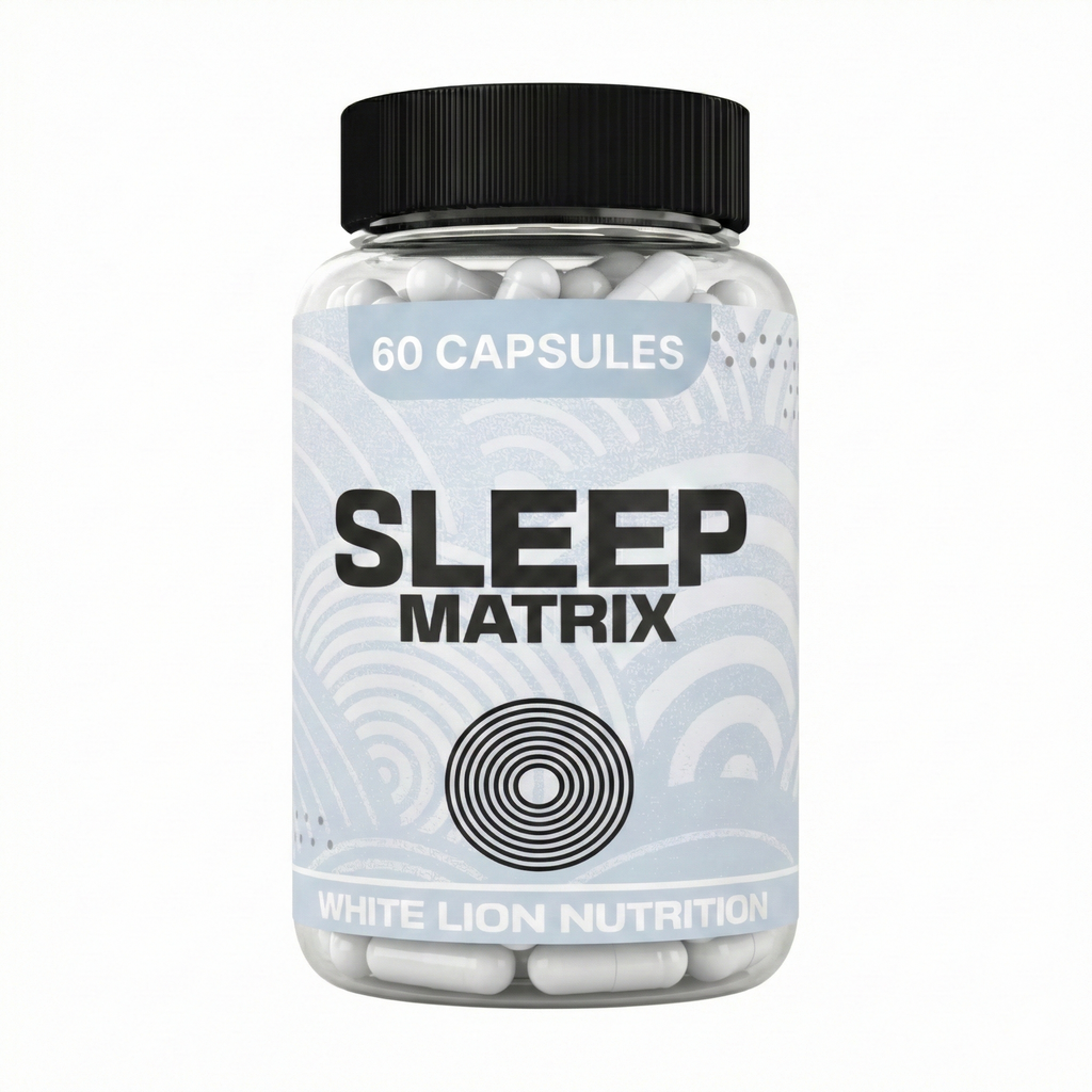 Sleep Matrix Rasp Sleep Matrix, magnesium glycinat og apigenin | White Lion