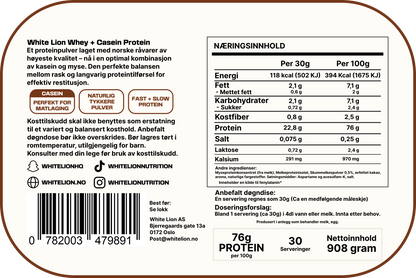 Whey Casein Chocolate Protein
