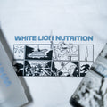 White Lion Wolfberry Pump Cover, oversized t-skjorte med Wolfberry grafikk