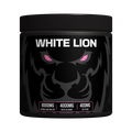 White Lion Original PWO Pink Lemonade, pre-workout pulver i rosa boks